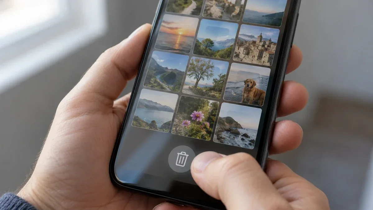 Come liberare spazio sul telefono prima di partire per fare foto e video