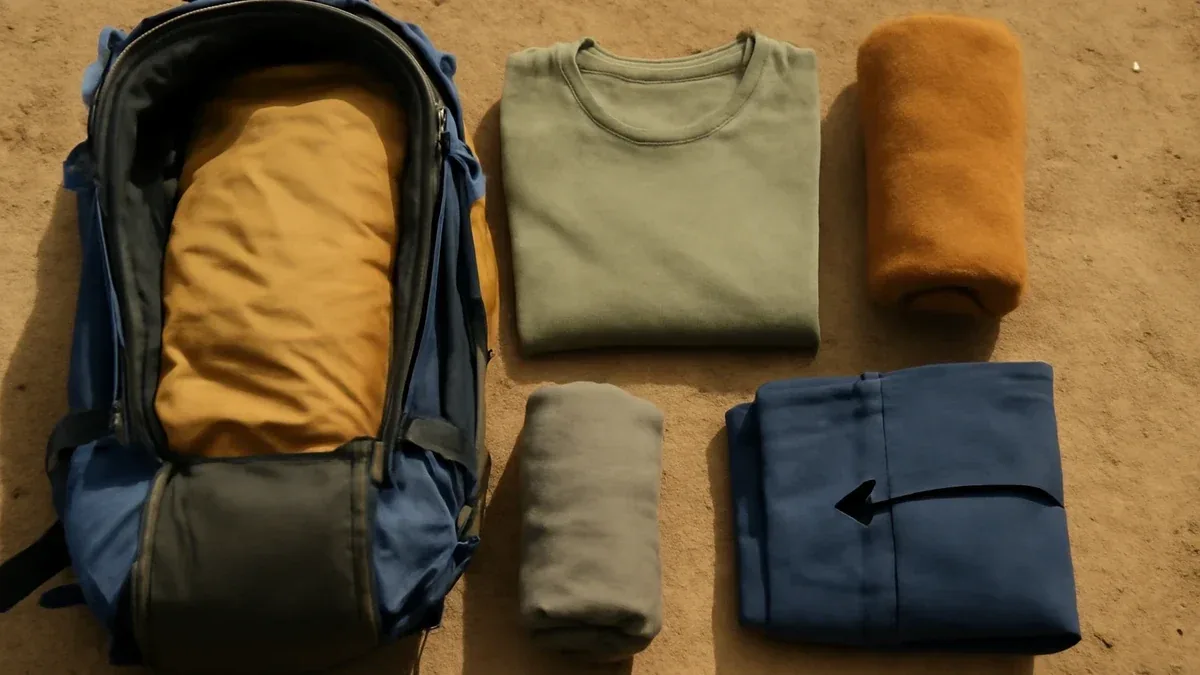 Packing cube in valigia: come usarli per separare i capi senza sprecare spazio